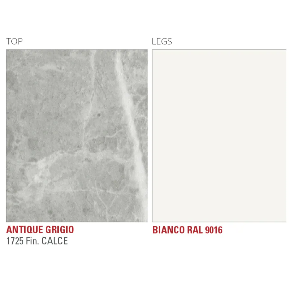 Table de cuisine extensible jusqu'à 240 cm en HPL fin Made in Italy - Jupiter Viadurini