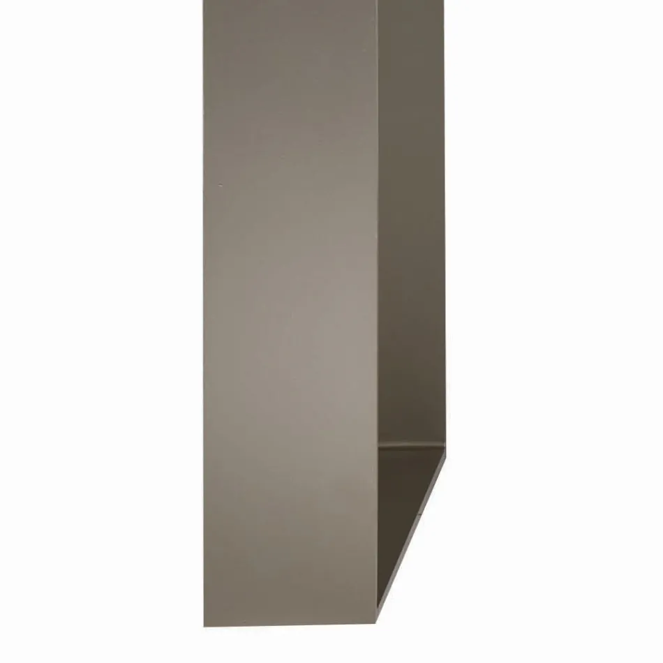 Table de cuisine en Mdf avec insert en bois massif Made in Italy - Tusco Viadurini