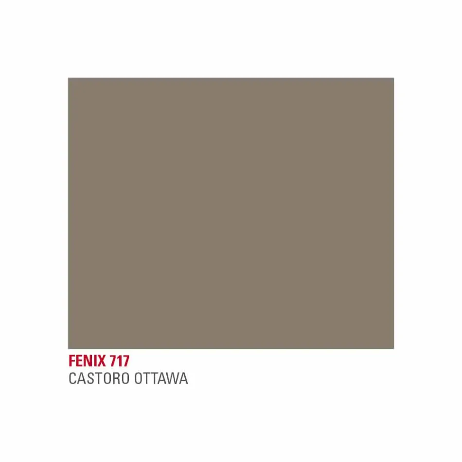 Table de Cuisine en Métal Peint avec Plateau en Fenix Made in Italy - Efisto Viadurini