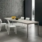 Table de cuisine extensible jusqu'à 240 cm en Hpl Made in Italy - Fantastique Viadurini