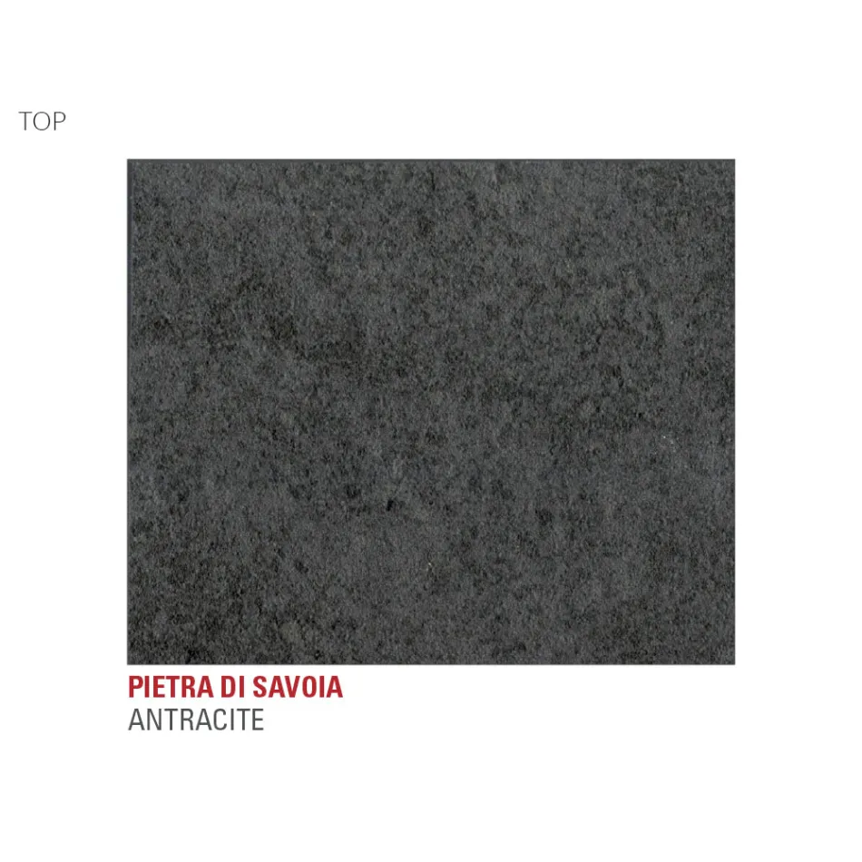 Table de cuisine avec plateau en Laminam fabriquée en Italie, haute qualité - Lingotto Viadurini