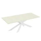 Table de cuisine Fenix extensible jusqu'à 300 cm Made in Italy - Grotta Viadurini
