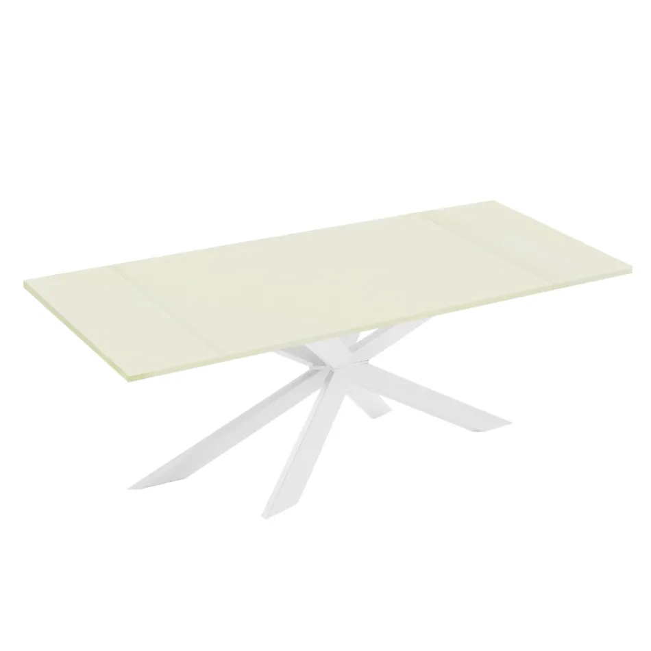Table de cuisine Fenix extensible jusqu'à 300 cm Made in Italy - Grotta Viadurini