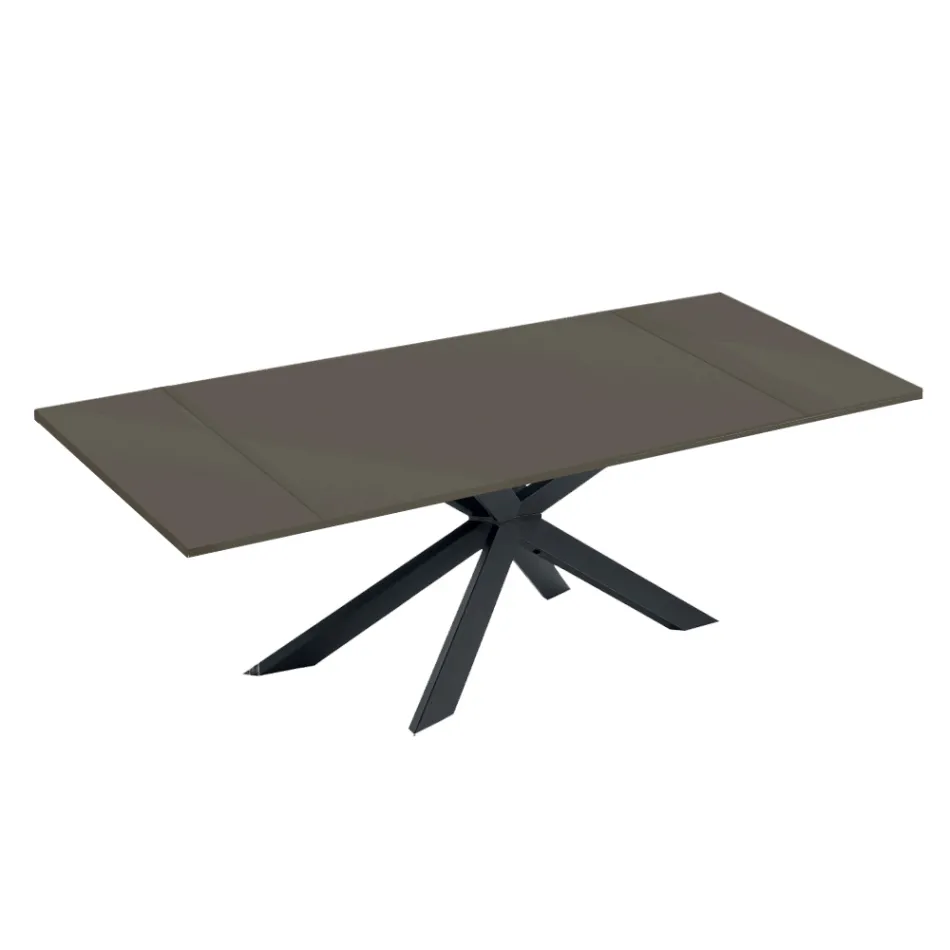 Table de cuisine Fenix extensible jusqu'à 300 cm Made in Italy - Grotta Viadurini