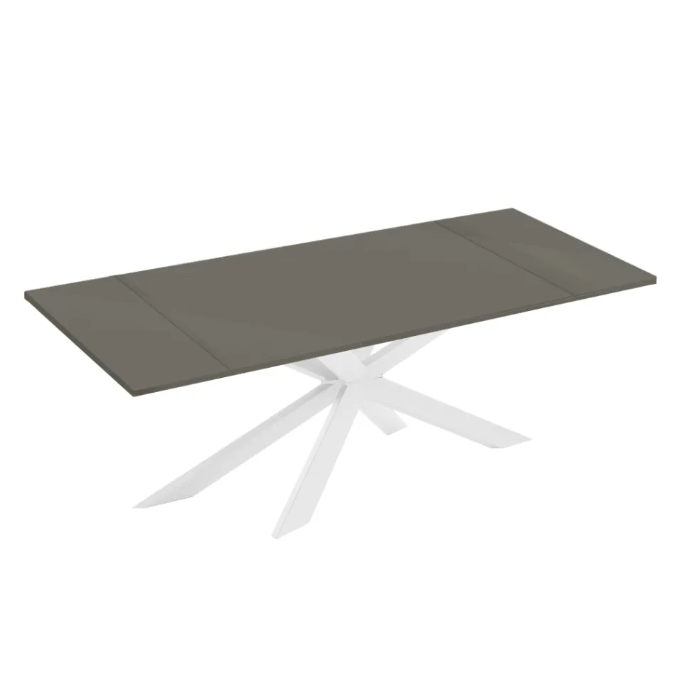 Table de cuisine Fenix extensible jusqu'à 300 cm Made in Italy - Grotta Viadurini