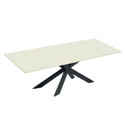 Table de cuisine Fenix extensible jusqu'à 300 cm Made in Italy - Grotta Viadurini