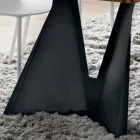 Table de cuisine en bois et métal fabriquée en Italie, haute qualité - Dotto Viadurini