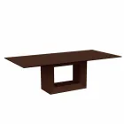 Table Outdoor 200x100 cm Vela de Vondom, en résine de polyéthylène Viadurini