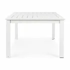 Table d'extérieur extensible jusqu'à 160 cm en aluminium Homemotion - Andries Viadurini