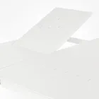Table d'extérieur extensible jusqu'à 160 cm en aluminium, Homemotion - Andries Viadurini