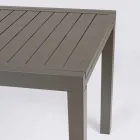 Table d'extérieur extensible jusqu'à 240 cm en aluminium, Homemotion - Arold Viadurini