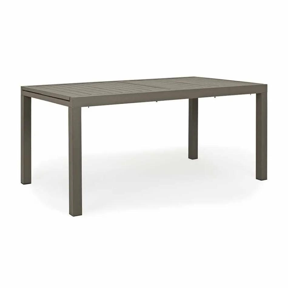 Table d'extérieur extensible jusqu'à 240 cm en aluminium, Homemotion - Arold Viadurini
