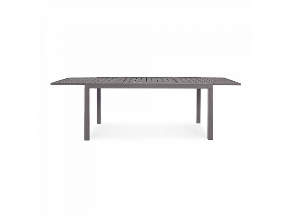 Table d'extérieur extensible jusqu'à 240 cm en aluminium, Homemotion - Arold Viadurini