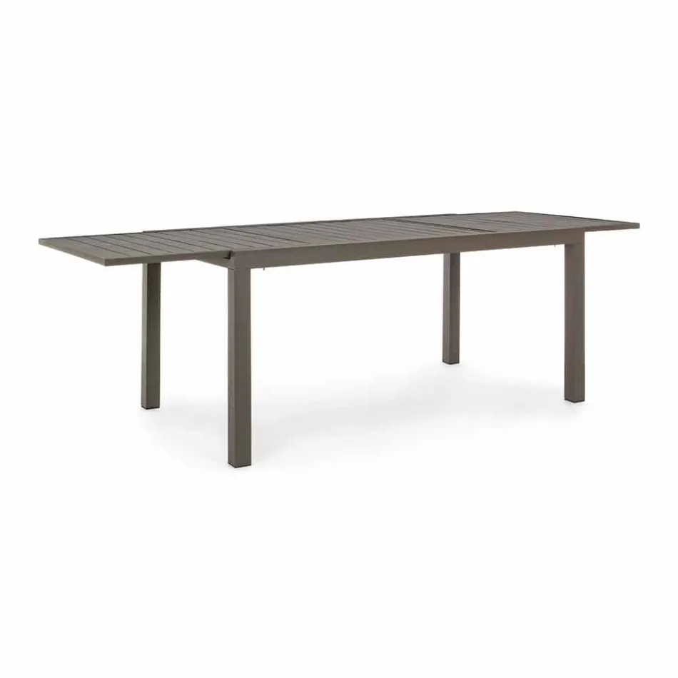 Table d'extérieur extensible jusqu'à 240 cm en aluminium, Homemotion - Arold Viadurini