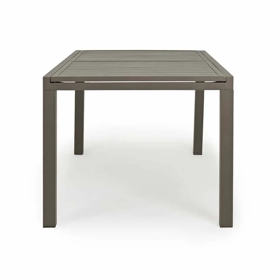 Table d'extérieur extensible jusqu'à 240 cm en aluminium, Homemotion - Arold Viadurini