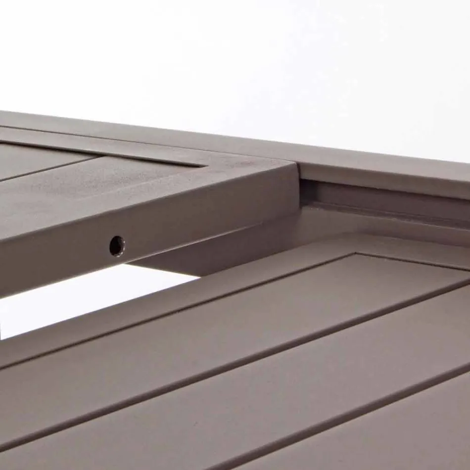 Table d'extérieur extensible jusqu'à 240 cm en aluminium, Homemotion - Arold Viadurini