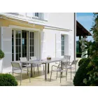 Table d'extérieur extensible jusqu'à 280 cm en métal Made in Italy - Dego Viadurini