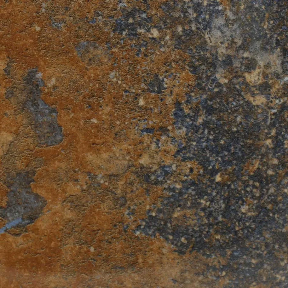 Table d'extérieur avec base en bois et plateau en céramique Thunderstorm - Infinity Viadurini