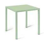 Table d'extérieur avec structure en acier galvanisé Made in Italy - Azul Viadurini