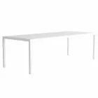Table d'extérieur en aluminium au design moderne pour jardin - Mississippi2 Viadurini