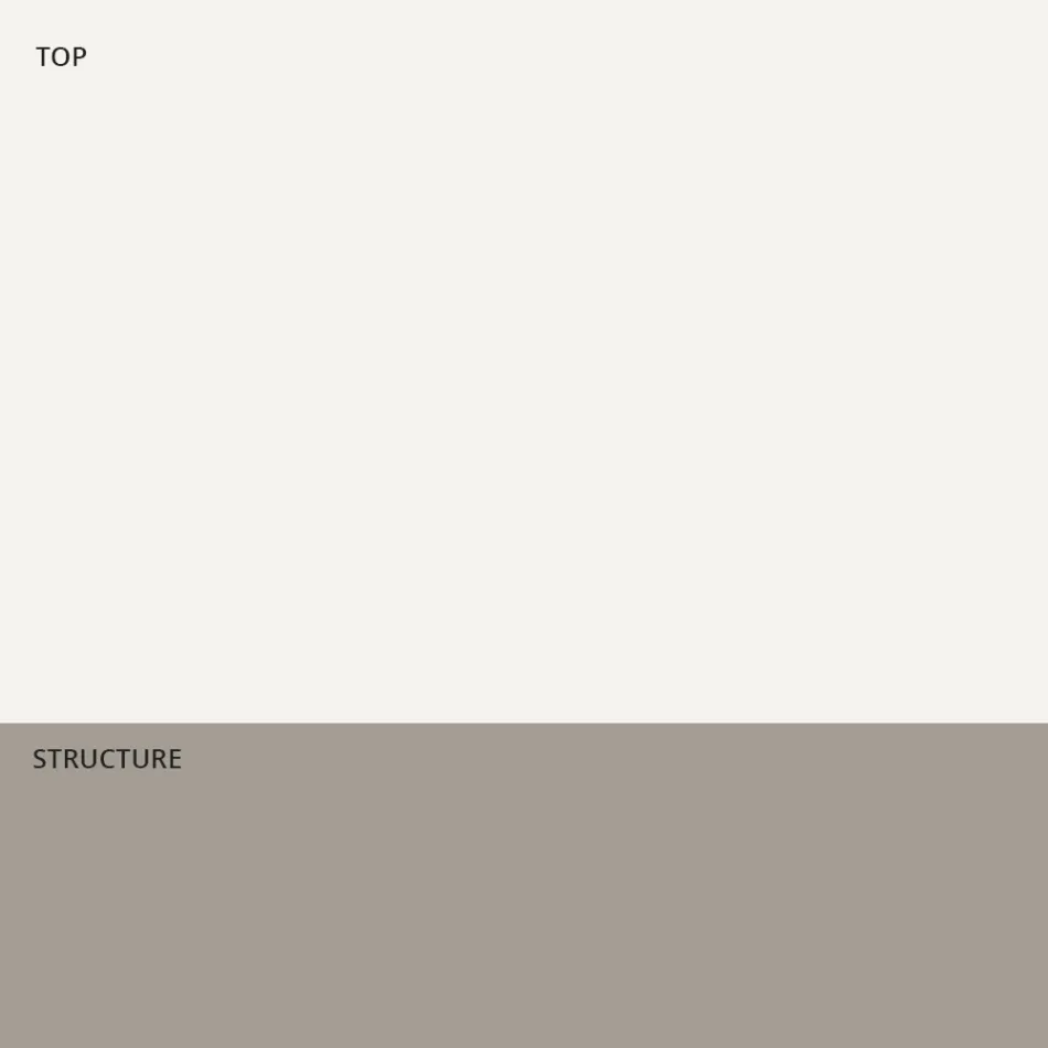 Table d'extérieur moderne en Hpl et polyéthylène mat fabriquée en Italie - Forlina Viadurini