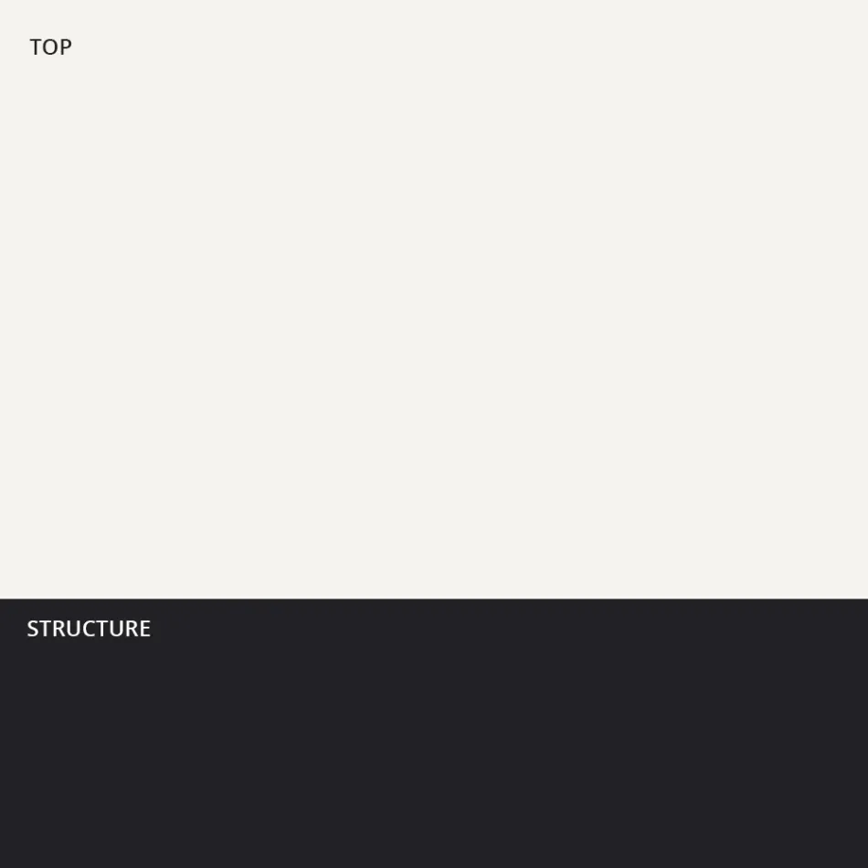 Table d'extérieur moderne en Hpl et polyéthylène mat fabriquée en Italie - Forlina Viadurini