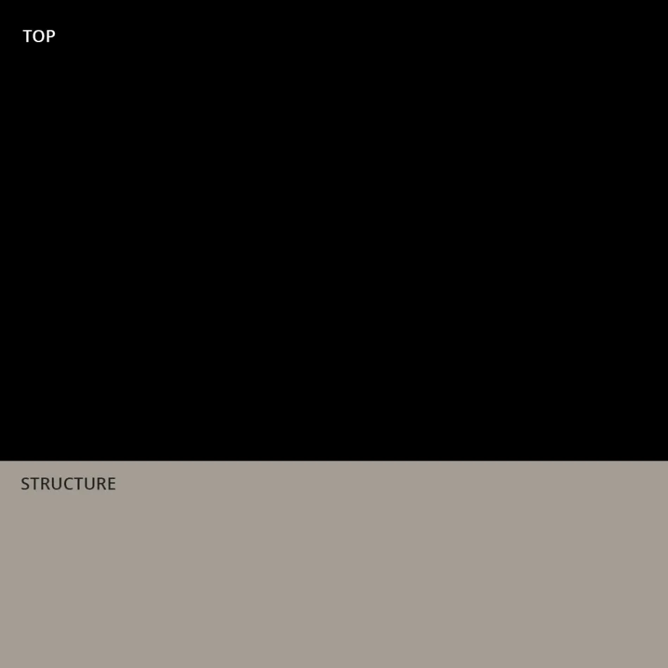 Table d'extérieur moderne en Hpl et polyéthylène mat fabriquée en Italie - Forlina Viadurini