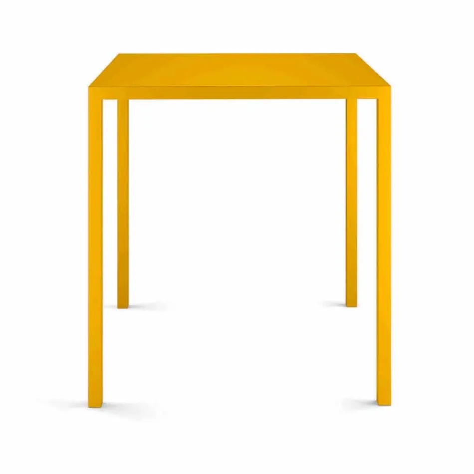 Table d'extérieur carrée fabriquée en Italie - Benedict Viadurini