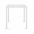 Table d'extérieur carrée fabriquée en Italie - Benedict