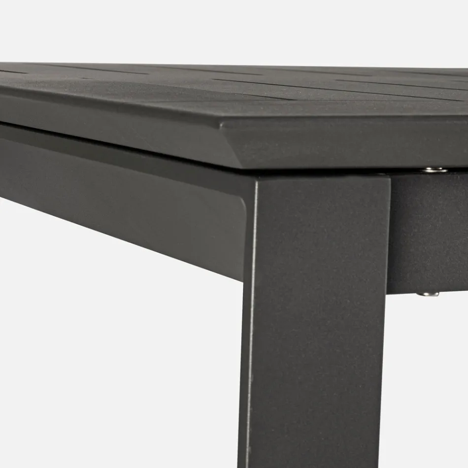 Table de jardin extensible jusqu'à 240 cm en aluminium, Homemotion - Pemberton Viadurini