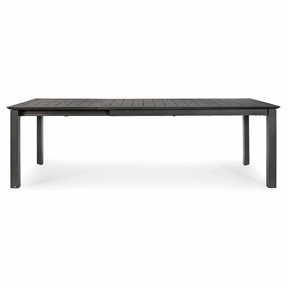 Table de jardin extensible jusqu'à 240 cm en aluminium Homemotion - Pemberton Viadurini