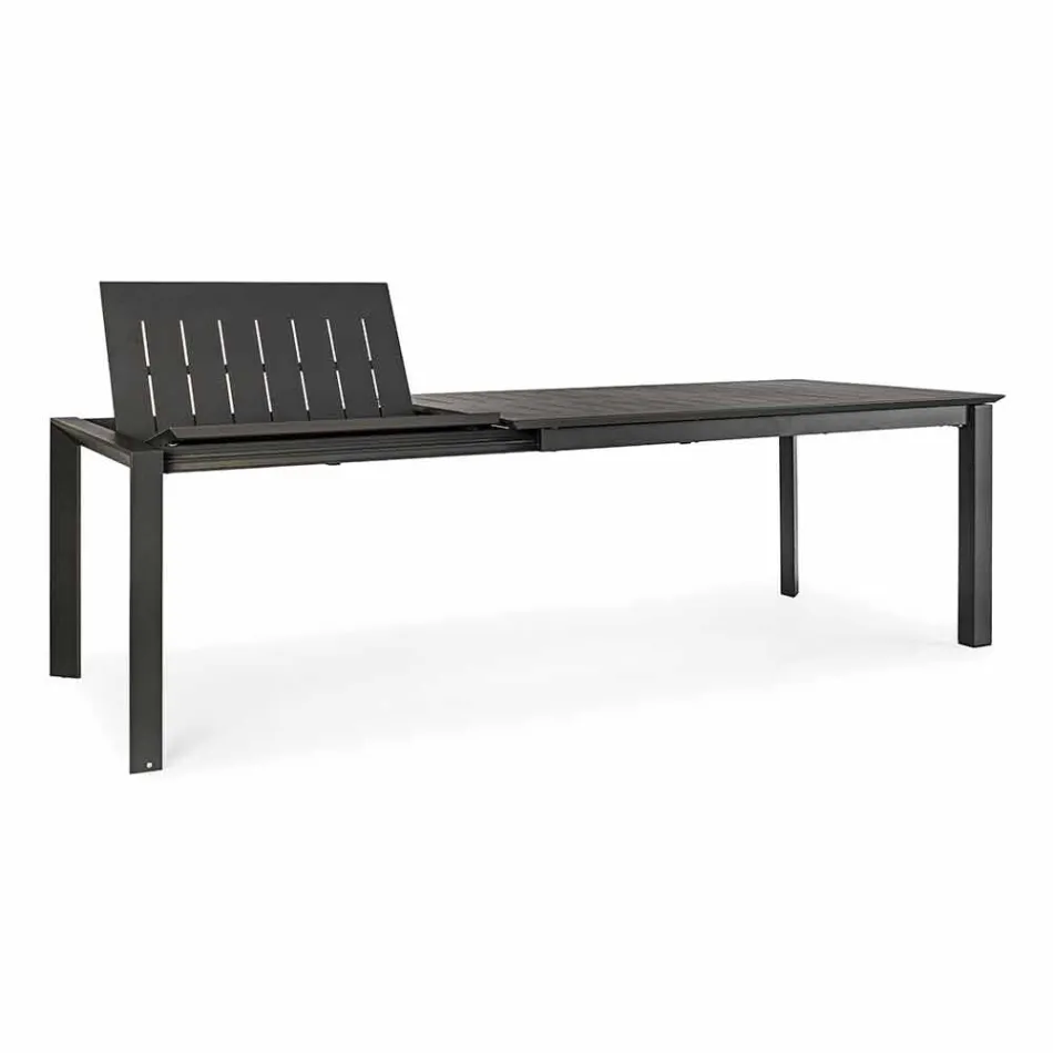 Table de jardin extensible jusqu'à 240 cm en aluminium Homemotion - Pemberton Viadurini