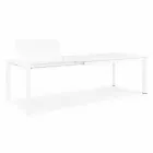 Table de jardin extensible jusqu'à 240 cm en aluminium Homemotion - Pemberton Viadurini