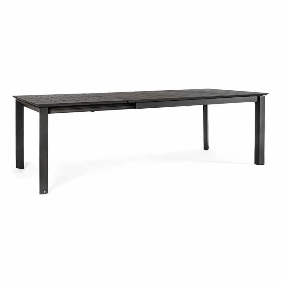 Table de jardin extensible jusqu'à 240 cm en aluminium Homemotion - Pemberton Viadurini