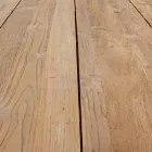 Table de jardin avec plateau en bois de teck par Homemotion - Cowen Design Viadurini