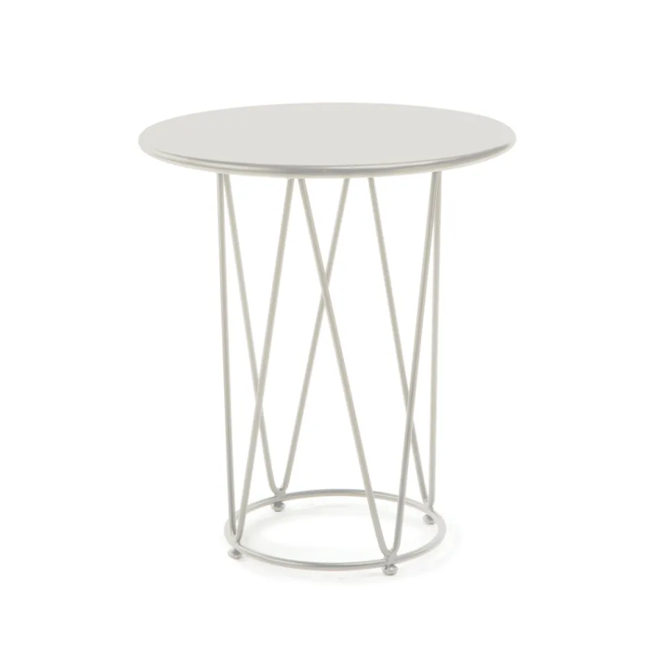 Table de jardin en acier de différentes tailles fabriquée en Italie - Brienne Viadurini