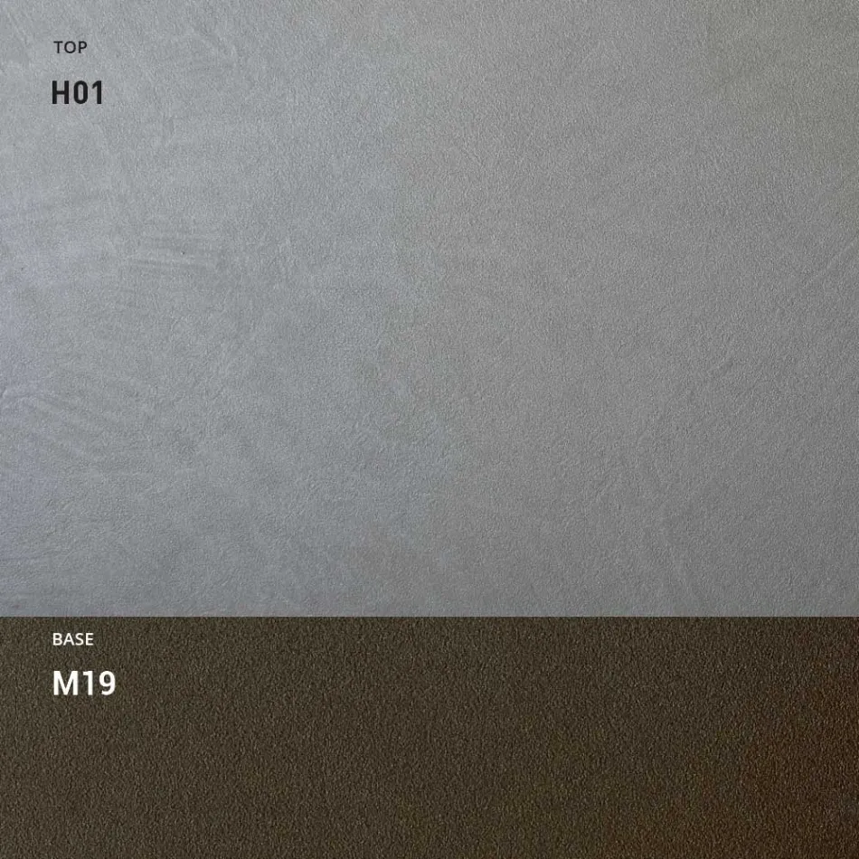 Table de jardin en HPL avec structure en aluminium Made in Italy - Carl Viadurini