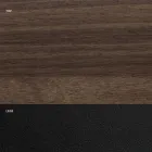 Table à manger en forme de tonneau en stratifié effet bois fabriquée en Italie - Cave Viadurini