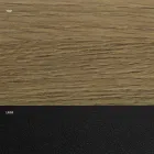 Table à manger en forme de tonneau en stratifié effet bois fabriquée en Italie - Cave Viadurini