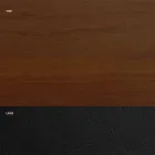 Table à manger en forme de tonneau en stratifié effet bois fabriquée en Italie - Cave Viadurini