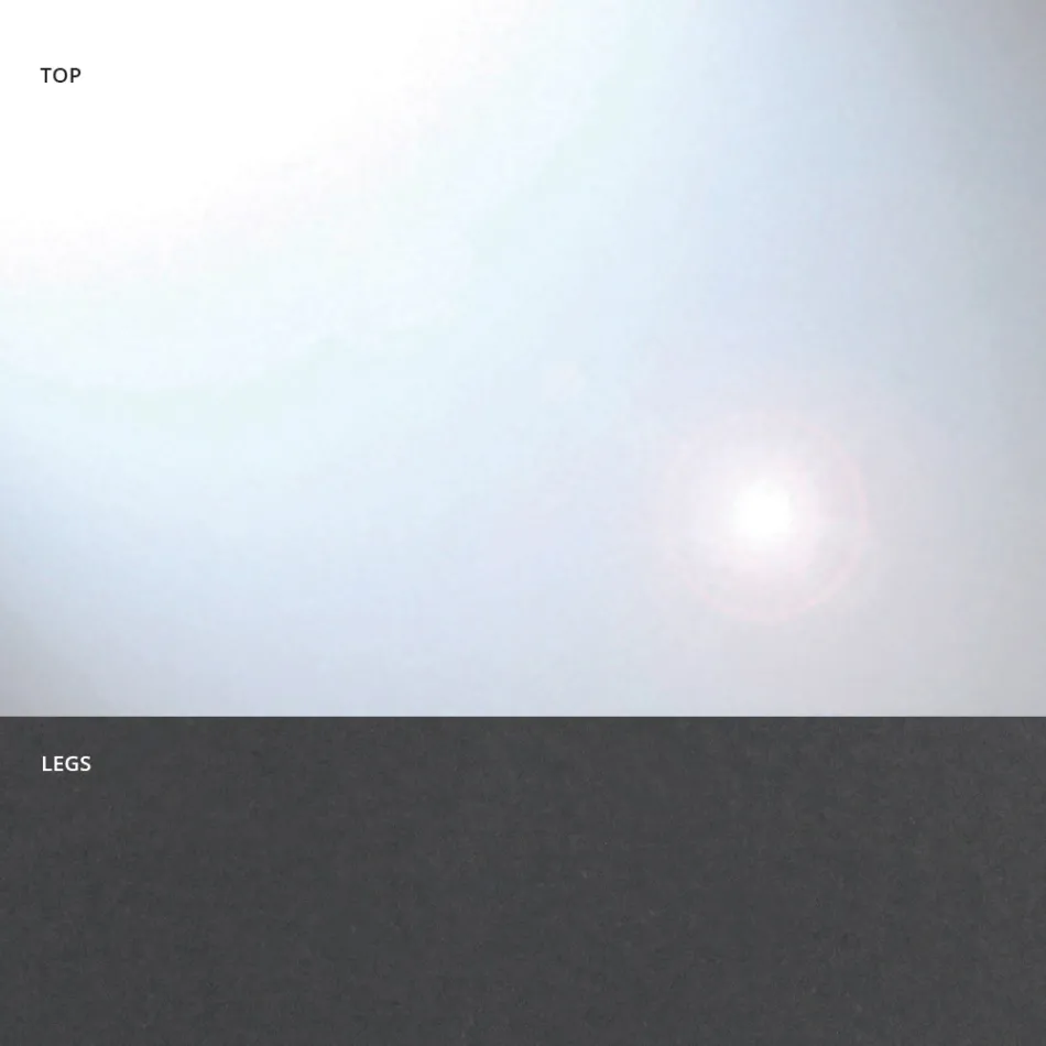 Table à manger en forme de tonneau en verre et acier fabriquée en Italie - Cave Viadurini