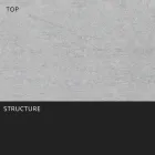 Table à manger d'extérieur extensible 318 cm en aluminium et grès - Filomena Viadurini