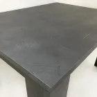 Table à manger extensible jusqu'à 170 cm design en bois durable - Perro Viadurini