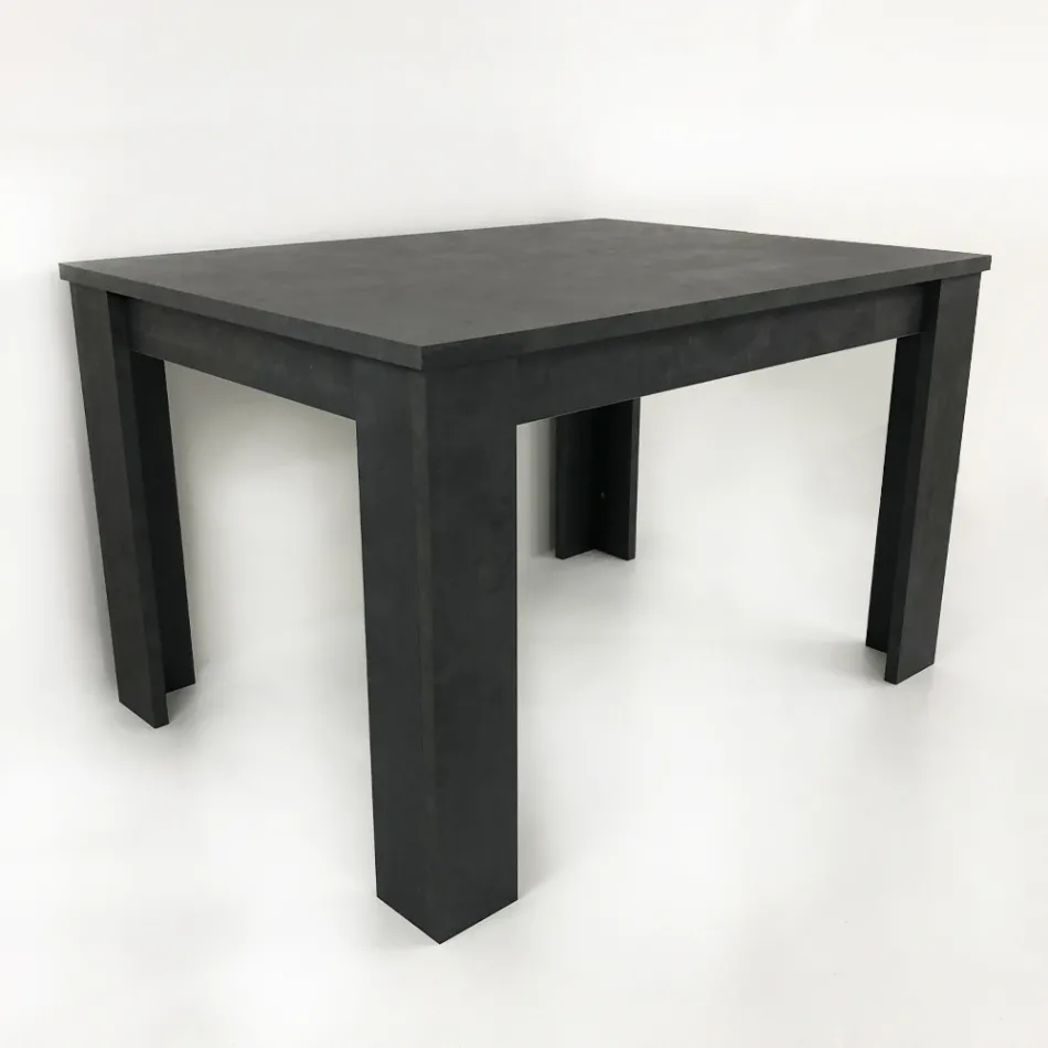 Table à manger extensible jusqu'à 170 cm design en bois durable - Perro Viadurini