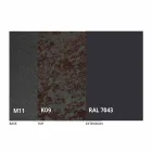 Table à manger extensible jusqu'à 180 cm en céramique fabriquée en Italie - Pitagora Viadurini