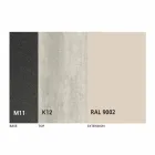 Table à manger extensible jusqu'à 180 cm en céramique fabriquée en Italie - Pitagora Viadurini