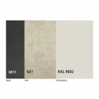 Table à manger extensible jusqu'à 180 cm en céramique fabriquée en Italie - Pitagora Viadurini