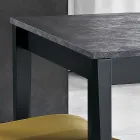 Table à manger extensible jusqu'à 180 cm en hêtre Made in Italy - Otiello Viadurini