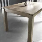 Table à manger extensible jusqu'à 200 cm en mélamine Made in Italy - Denis Viadurini