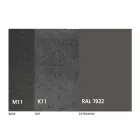 Table à manger extensible jusqu'à 298 cm en métal et plateau en céramique - Anaconda Viadurini